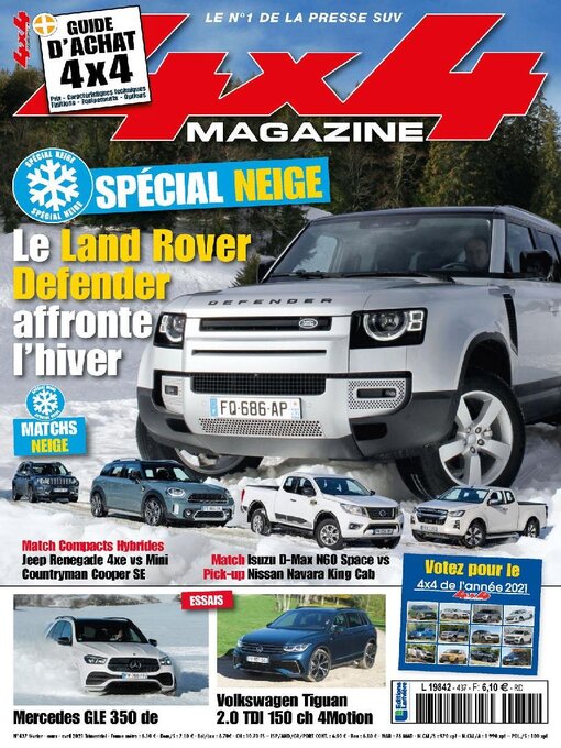 Title details for 4x4 magazine by Editions Lariviere SAS - Wait list